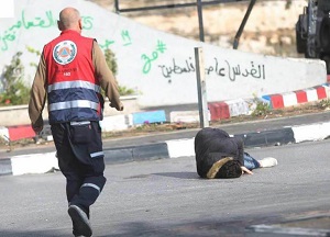  عکس/ شهادت جوان فلسطینی در جمعه خشم