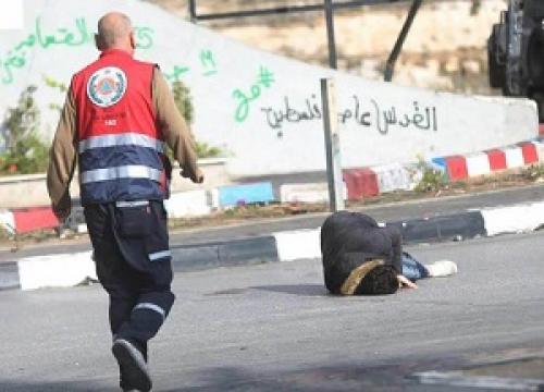  عکس/ شهادت جوان فلسطینی در جمعه خشم