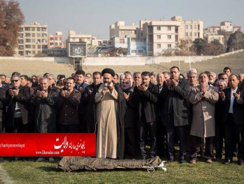  عکس/ مراسم تشییع پیکر محمد صالحی