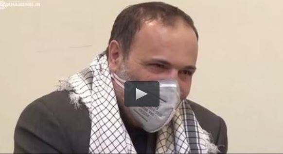  فلیم/ لحظه های ناب شهید خوش لفظ با رهبرانقلاب
