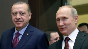 گفت‌وگوی اردوغان و پوتین درباره قدس و سوریه
