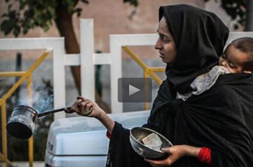 فیلم/وقتی یک متکدی روزانه تا دو میلیون درآمد دارد