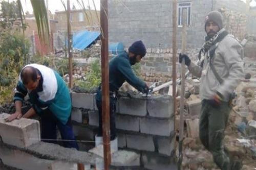  عکس/ خدمات سپاه خوزستان به زلزله زدگان کرمانشاه