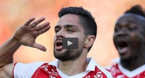  فیلم/ گل دوم پرسپولیس به تراکتور توسط کامیابی نیا