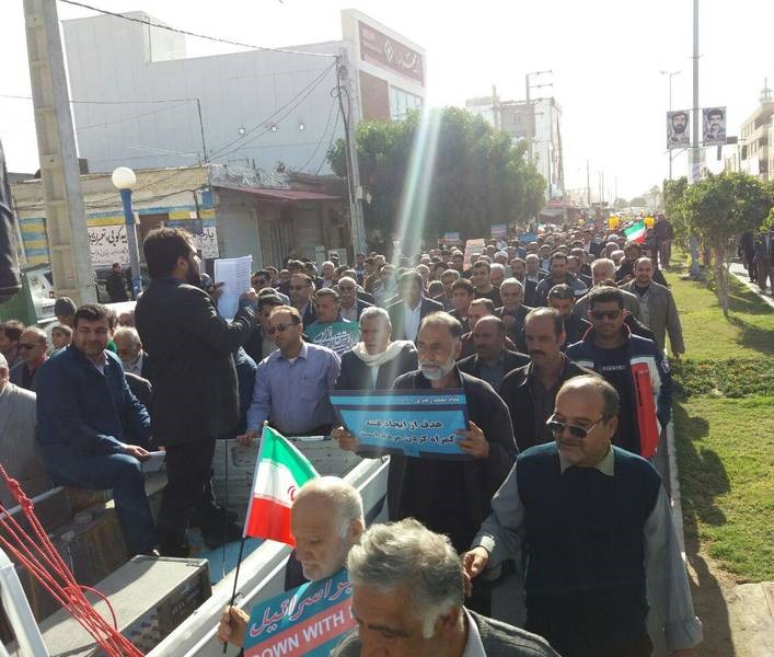  عکس/ قیام سراسری ایران علیه آشوبگران