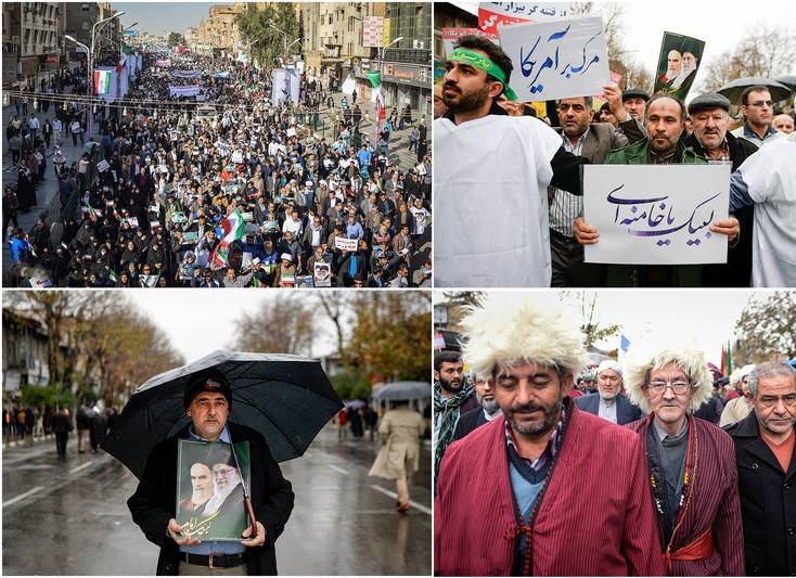 خروش انقلابی ملت ایران علیه آشوبگران/ 13 دی‌، 9 دی دیگری که اغتشاشگران را به زباله‌دان تاریخ انداخت +عکس