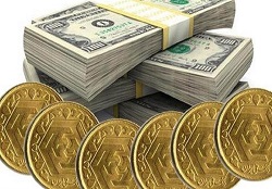کاهش یافتن قیمت سکه و ارز