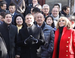 عکس/سفر ماکرون به چین