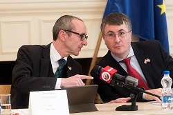 عکس/نشست خبری اشتفان شولتز در تهران