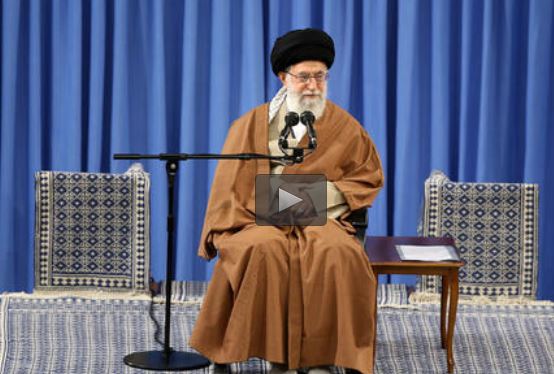  فیلم/ رهبر انقلاب: نظام محکم ایستاده