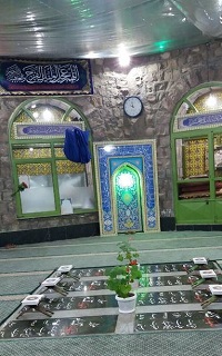  عکس/ مزار شهدای گمنام در گاوازنگ زنجان