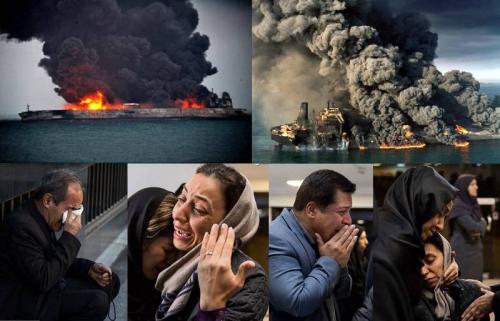 پایان غمبار سانچی؛یک هفته بانفتکش غول پیکر ایرانی