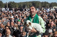  تصویری تکان دهنده از نماز باران در بیرجند