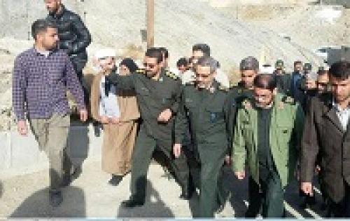  عکس/بازدید سردار غیب‌پرور از حاشیه زاهدان