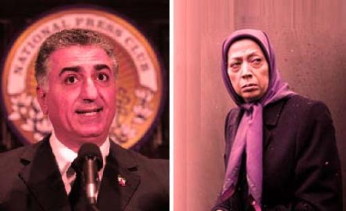 رئیس جمهور منتخب تروریست ها همراه شاهزاده فراری به دنبال ریاست اپوزوسیون