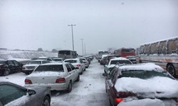 بارش برف در ۴ استان شرقی و شمال شرقی