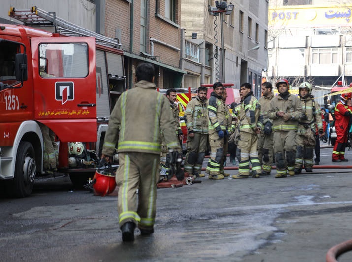 عکس/تصاویر جدید از محل حادثه ساختمان وزارت نیرو