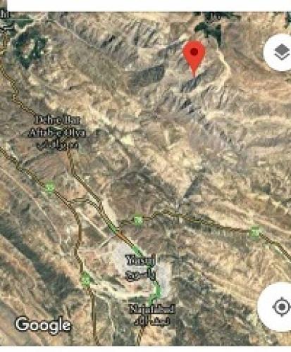  عکس/ محل سقوط هواپیمای 3704 آسمان