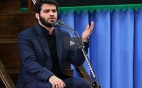 فیلم/مداحی شب گذشته میثم مطیعی در حضور رهبر انقلاب