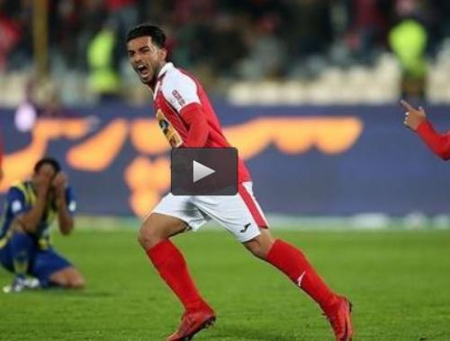  فیلم/گل اول پرسپولیس به استقلال خوزستان