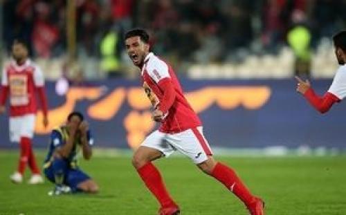  پرسپولیس با برتری یک گله به رختکن رفت