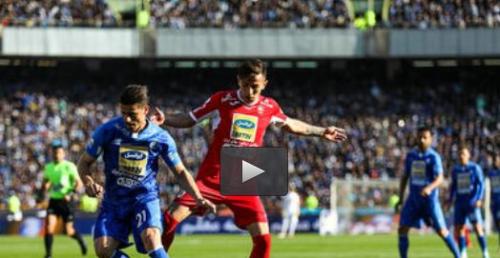  فیلم/ خلاصه نیمه اول استقلال - پرسپولیس