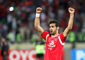  حضور بازیکن الوصل در رختکن پرسپولیس!