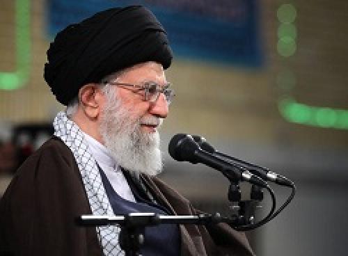 عکس/ دیدار شرکت‌کنندگان اردوهای راهیان نور با رهبر انقلاب1