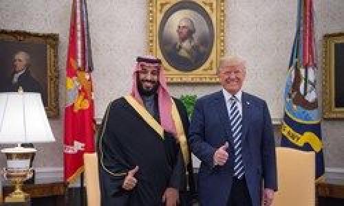  ابراز دلتنگی ترامپ برای پادشاه عربستان