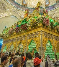  تصویری زیبا از ضریح حضرت ابوالفضل(ع)