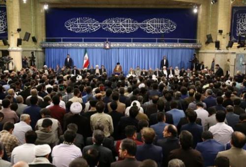 فیلم/ آواز دلنشین در محضر رهبر انقلاب