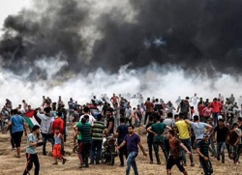 عکس/ هشتمین جمعه تظاهرات بازگشت در فلسطین