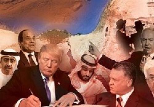 توافق شیخ‌نشین‌ها با ترامپ با طرح موسوم به «معامله قرن»