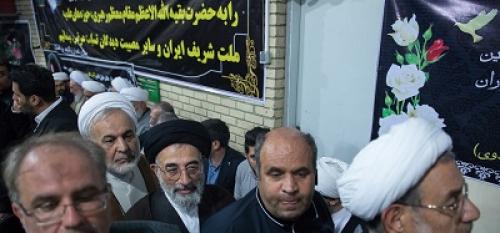 حضور چهره‌ها درختم حجت‌الاسلام طباطبایی 