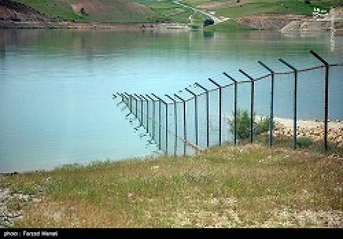سر ریز کردن سد آزادی در کرمانشاه