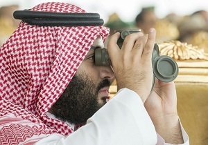 فیلم/ انتشار تصاویری از بن سلمان پس از حادثه تیراندازی"الخزامی"