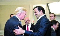  گفت‌وگوی تلفنی امیر قطر و ترامپ