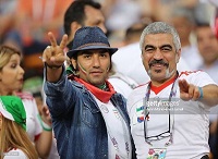 عکس/ هنرمندان در میان هواداران ایرانی در جام جهانی2018