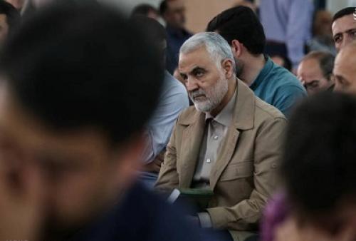 عکس/ حاج قاسم در مراسم گرامیداشت شهید دایی‌پور