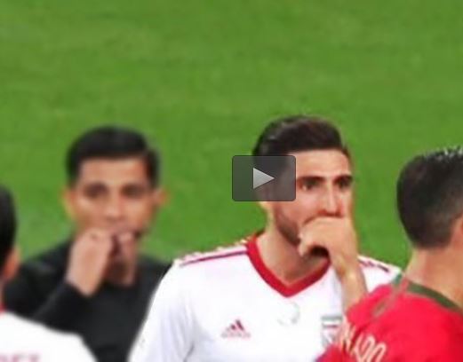  فیلم/جهانبخش در لحظه پنالتی به رونالدو چه گفت؟