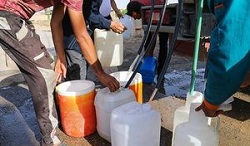 جیره بندی آب کلید خورد