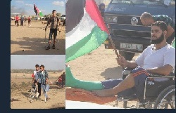 پا اگرنیست ولی غیرتشان پابرجاست +عکس