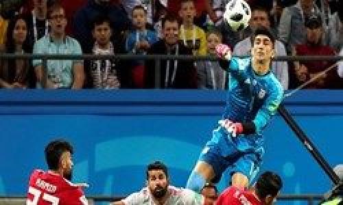 بیرانوند بالاتر از پیکفورد و لوریس در جام جهانی2018